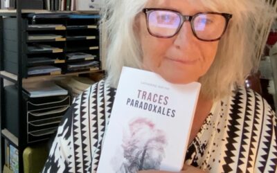 Catherine Watine sort Traces paradoxales, un recueil de poésie